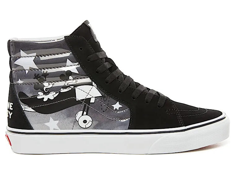 Vans Disney x Sk8-Hi ‘Plane Crazy’ Grey/True White (VN0A38GEUPO)