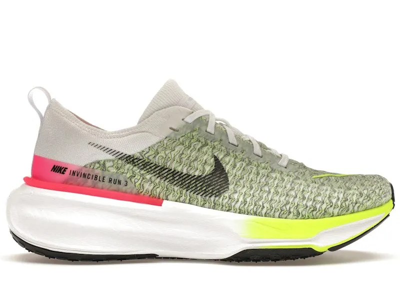 Nike ZoomX Invincible Run 3 White Volt Hyper Pink (FN6821-100)