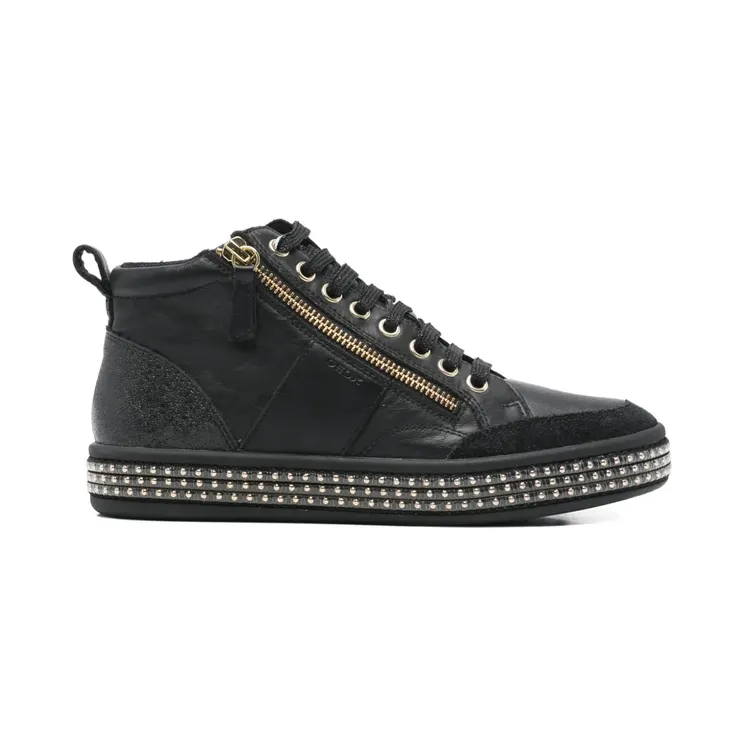 Geox Leelu mit Reißverschluss “Black” (D94FFG08554)