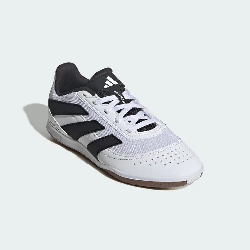adidas Predator Club Indoor Sala Cloud White Core Black Lucid Lemon (JR7026)