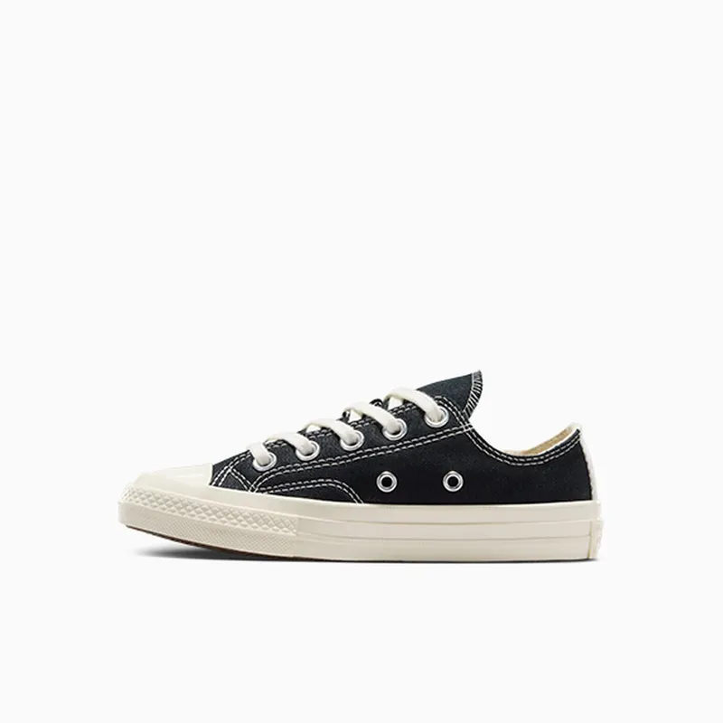 Converse PLAY Comme des Garçons Single Heart Chuck 70 Black/Egret/Red (A08806C)