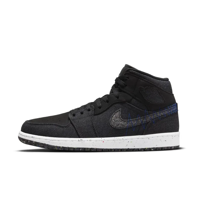 Jordan 1 Mid Crater Black (DM3529-001)