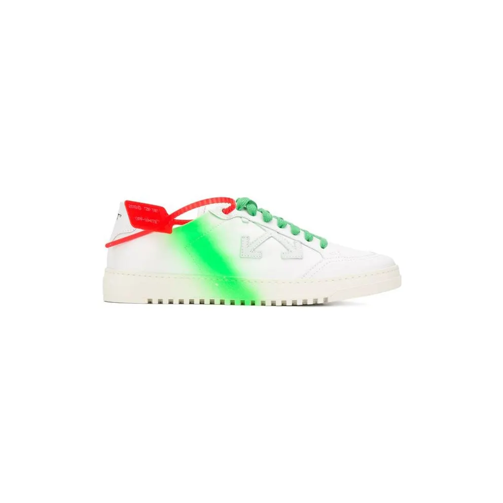 Off-White 2.0 Low Top Green Spray