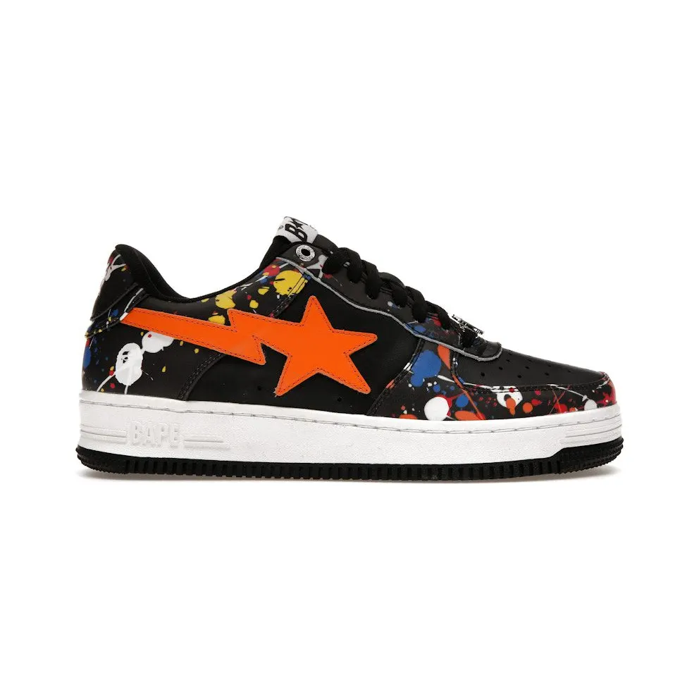A Bathing Ape Bape Sta Paint Splatter Black (1I20-291-009)