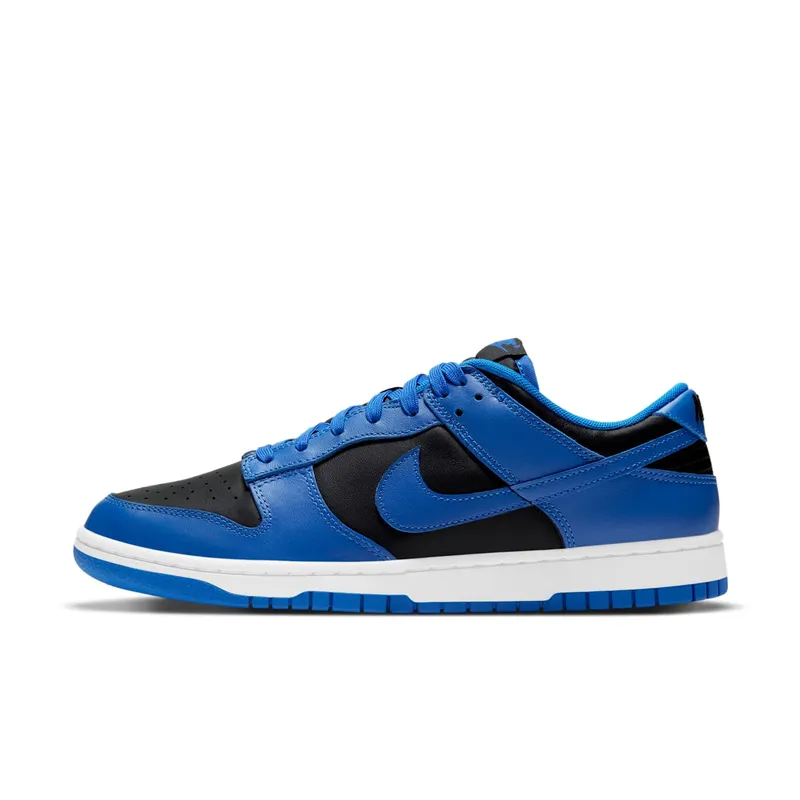 Nike Dunk Low Retro Black Hyper Cobalt (2021) Black/White/Hyper Cobalt (DD1391-001)