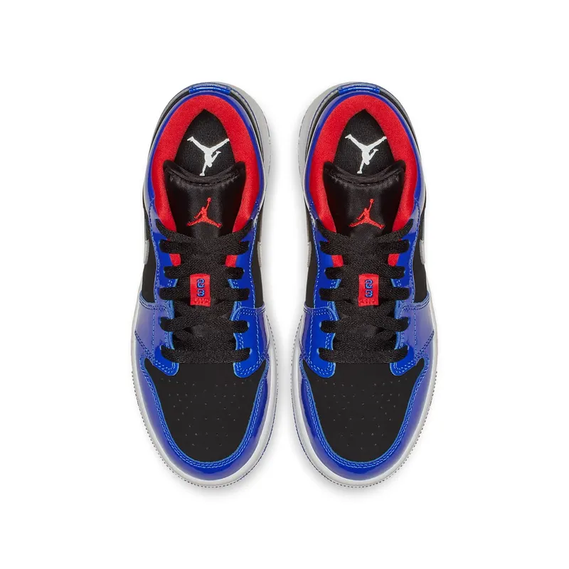 Air Jordan 1 Retro Low ‘Top 3’ Hyper Royal/Metallic Silver (553560-406)