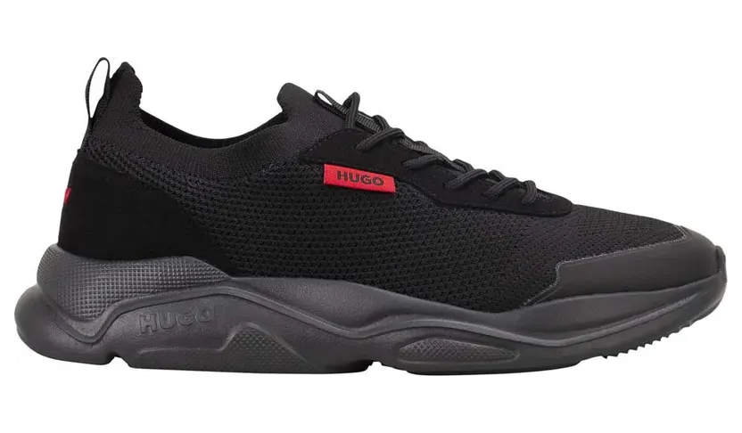 Hugo Boss – Lage sneaker Leon – Heren – Schoenen – Zwart (50557868-006)