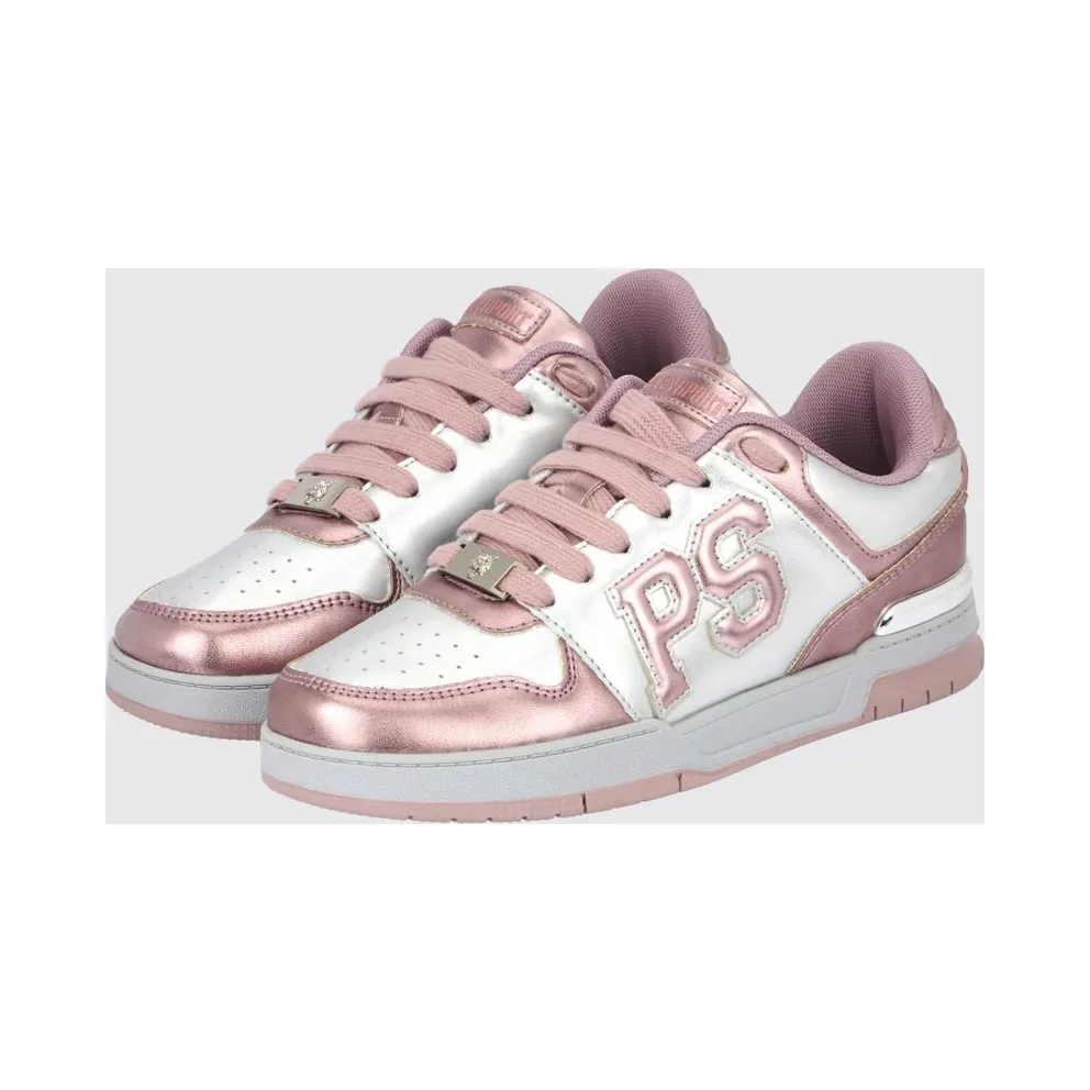 Plein Sport Viper II Laminated Leather Pink (FAESWSC2772SLE004N0370)
