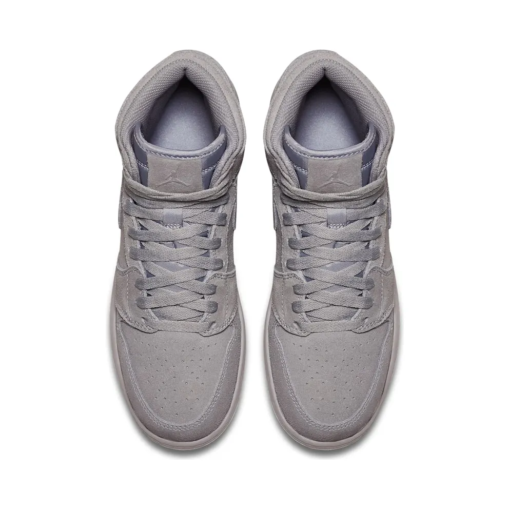 Jordan 1 Retro High Grey Suede (GS) Wolf Grey/Wolf Grey (705300-031)