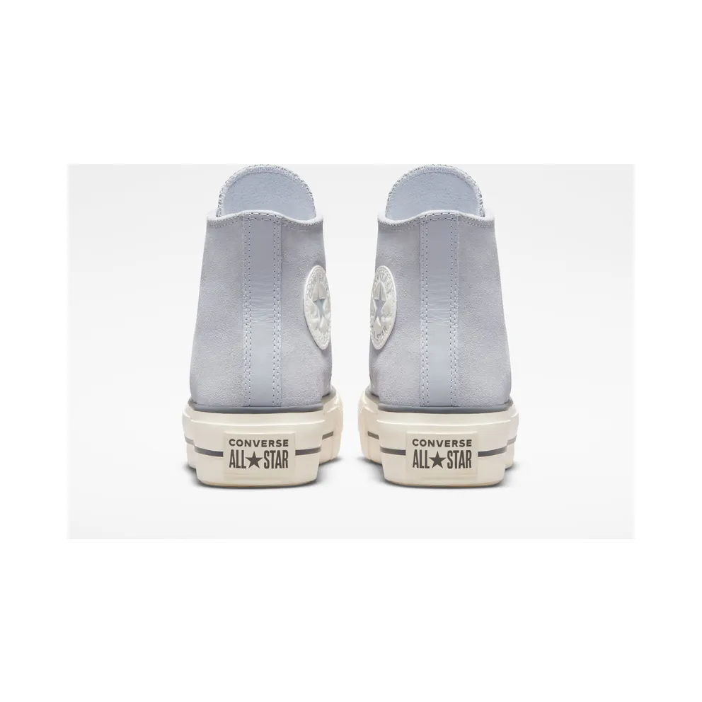 Converse Chuck Taylor All Star Lift Platform Suede Gravel/iron Grey/egret