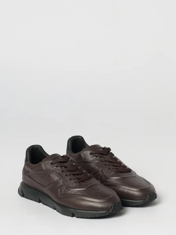 Cesare Paciotti Leather Sneakers Dark (MU69800SV109)