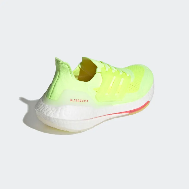 adidas Ultraboost 21 Hi-Res Yellow / Cloud White / Hazy Rose (FY0398)