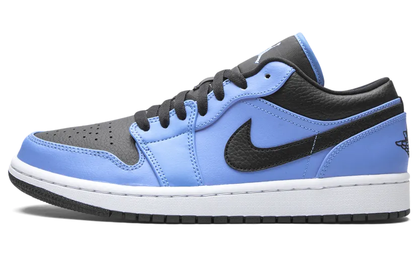 Air Jordan 1 Low ‘University Blue Black’ University Blue/Black/White (553558-403)