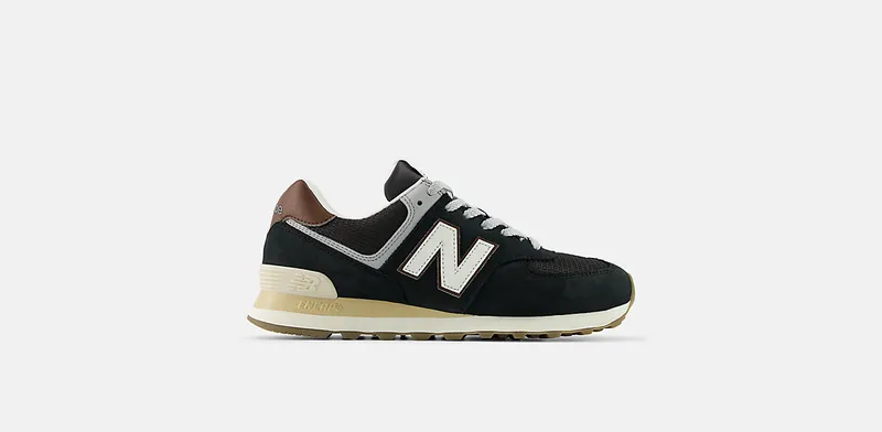 New Balance 574 “Brown Dark Silver Metallic” (U5748SB)