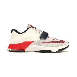 Nike KD 7 Independence Day “White / University Red / Obsidian” (653996-146)