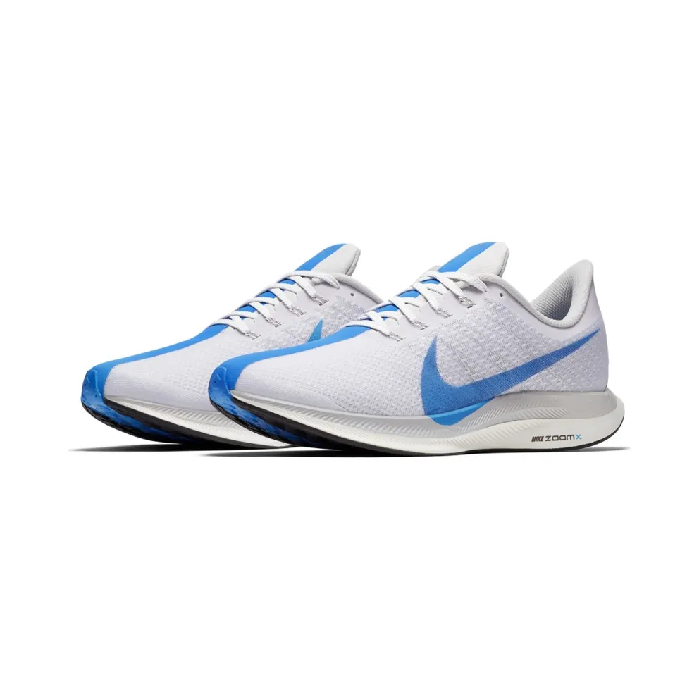 Nike Zoom Pegasus 35 Turbo White Blue Hero White/Blue Hero-Vast Grey-Blue Void (AJ4114-140)