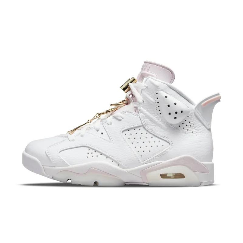 Air Jordan 6 Retro Gold Hoops (2021) (DH9696-100)