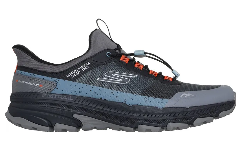 Skechers Slip-ins: GO RUN Trail Altitude 2.0 – Kirwin Hill Houtskool/Zwart