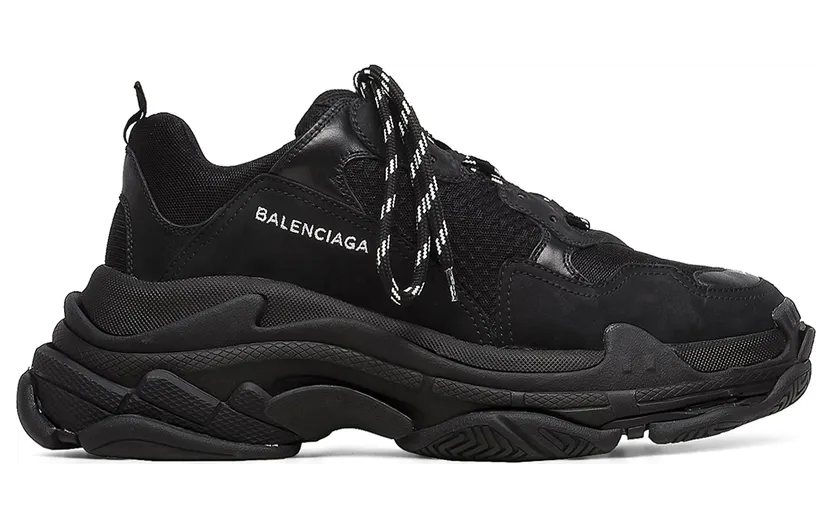 Balenciaga Triple S Triple Black (2018 Reissue) (Nondistressed)