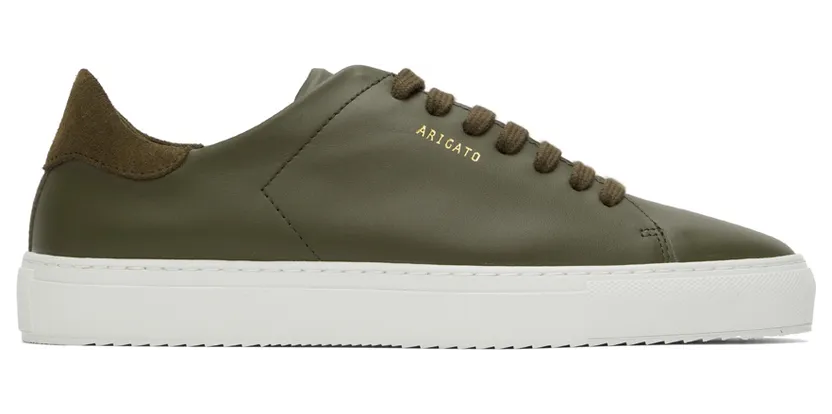 Axel Arigato Khaki Clean 90 Sneakers (28507)
