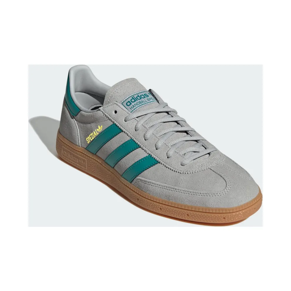 adidas Handball Spezial Grey Two Pure Teal Gold Metallic (JR3844)