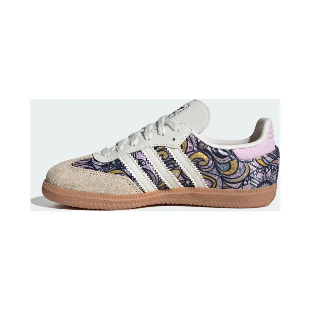Adidas ADIDAS LIBERTY SAMBA OG Lace-up Shoes Core White / Orchid Fusion / Gum (KH9845)