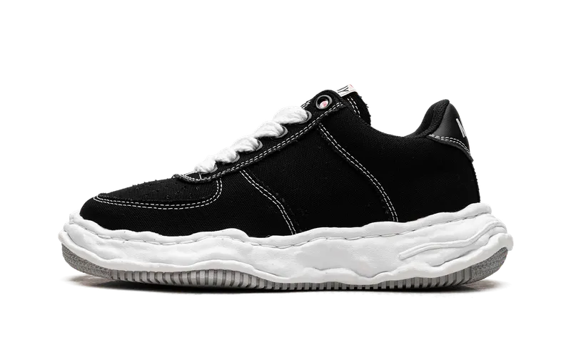 Maison Mihara Yasuhiro Wayne OG Sole Canvas Low “BLACK” (A10FW720-BLK)