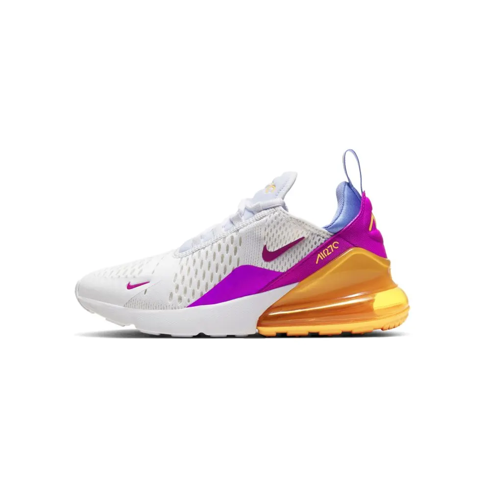 Nike Air Max 270 Easter (2020) (W) White/Purple-Orange (CZ9275-100)