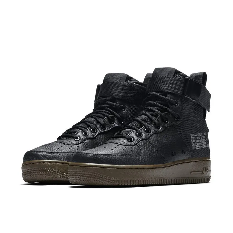 Nike SF Air Force 1 Mid Black Dark Hazel (W) Black/Black-Dark Hazel (AA3966-003)