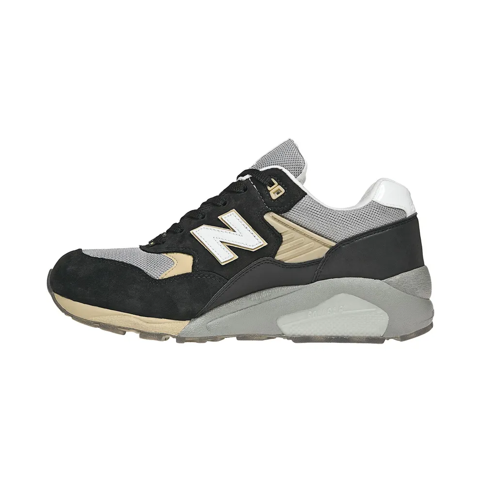New Balance 580 Burn Rubber White Collar Black/Grey-White (MT580WC)