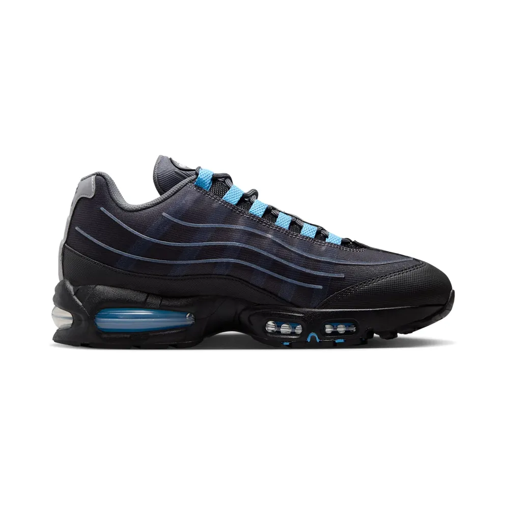 Nike Air Max 95 Big Bubble Tech “Black / University Blue” (IH7853-002)