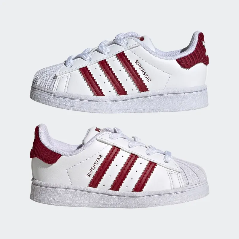 Adidas Superstar Cloud White / Team Colleg Burgundy / Cloud White (GY3335)