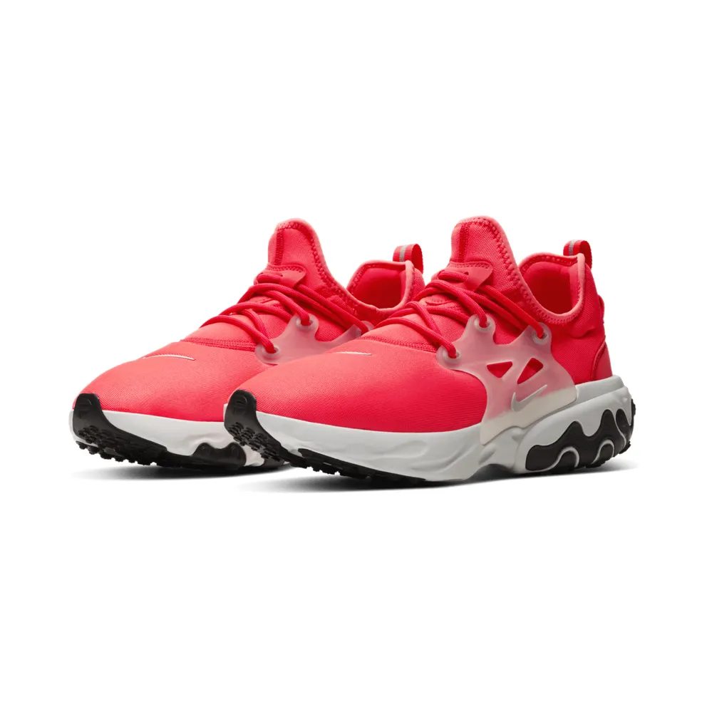 Nike React Presto Laser Crimson Laser Crimson/Off White-Black-Metallic Silver (CK4538-600)