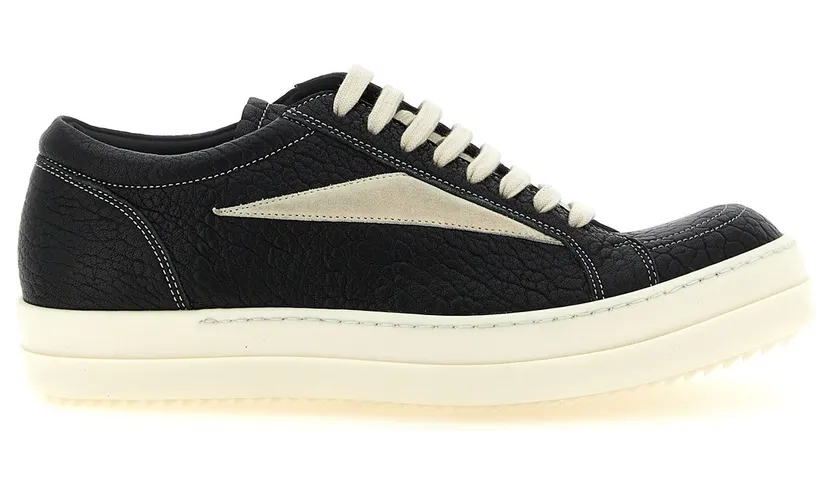 Rick Owens Vintage Sneaks “White/Black” (RU02F4897LBBLVS911)