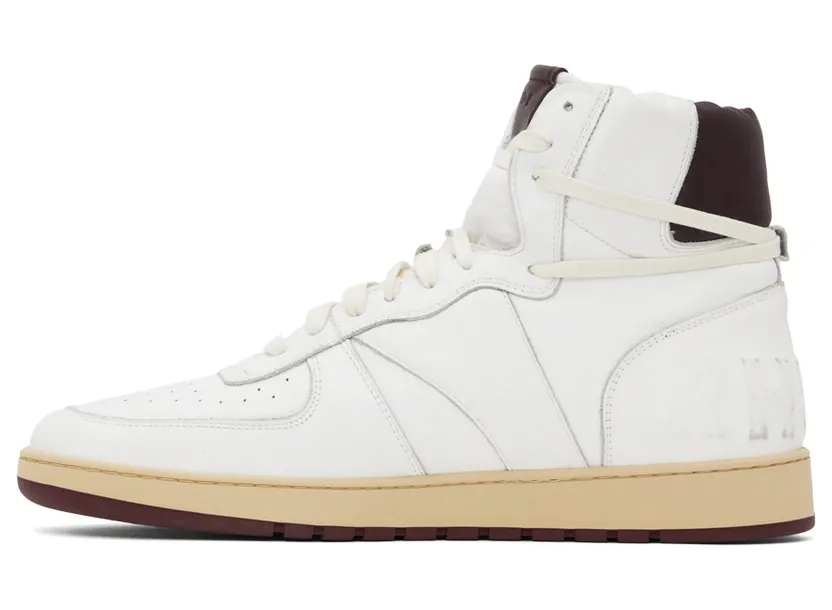 Rhude Rhecess-Sky Hi “White/Burgundy” (RHFW22FO06489500) (3)