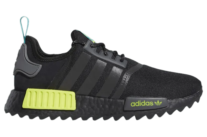 adidas NMD R1 Core Black Semi Solar Yellow (FV2466)