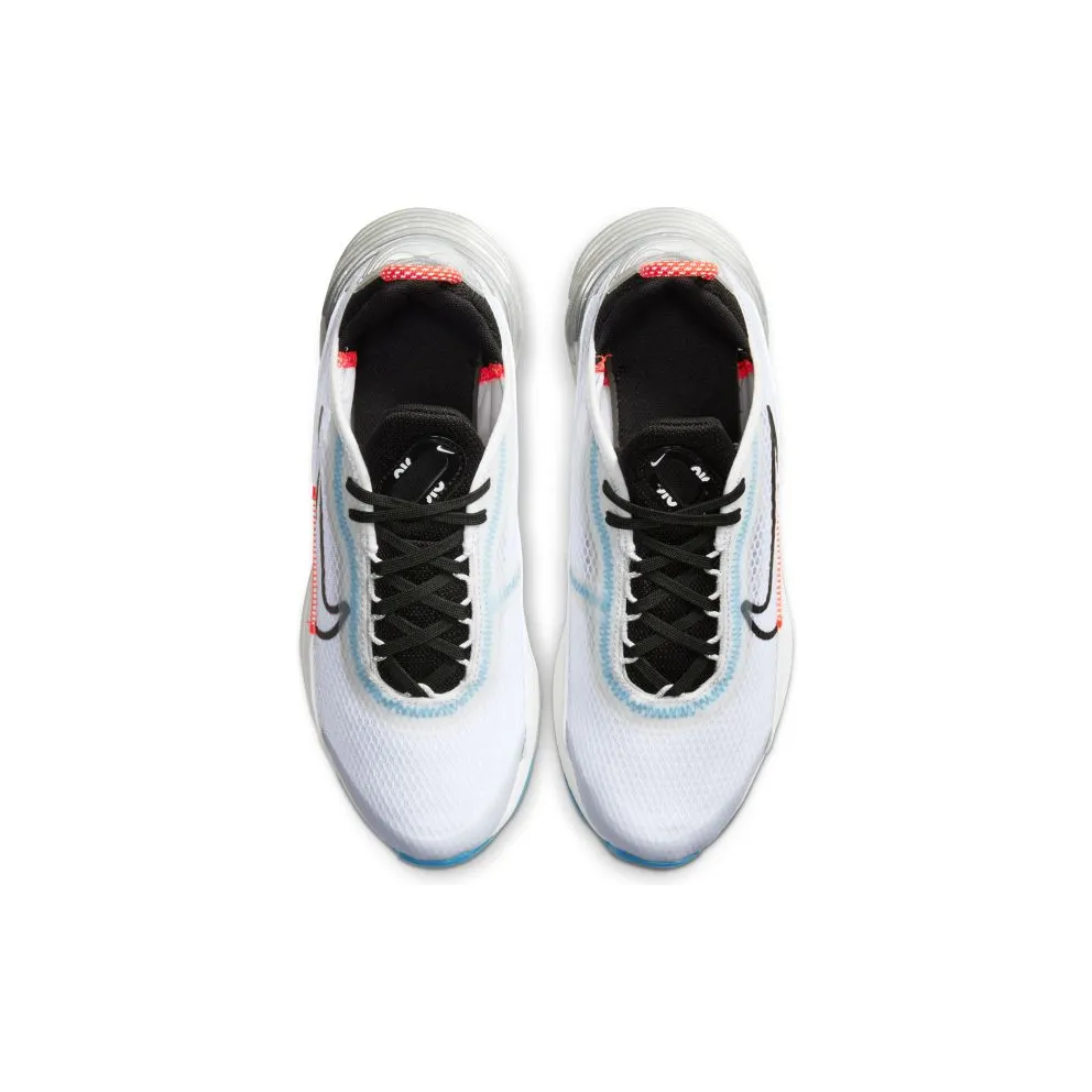 Nike Air Max 2090 Pure Platinum (GS) White/Pure Platinum-Bright Crimson-Black (CJ4066-100)