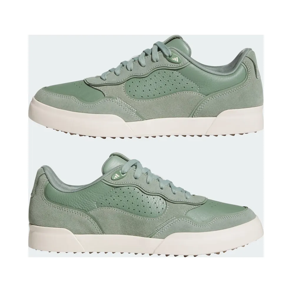 adidas Retrocross 25 Spikeless Golf Silver Green Off White Gum (JI4026)