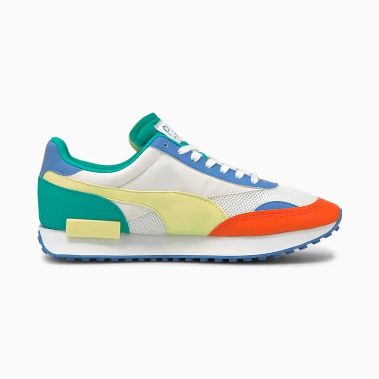 Puma x MR DOODLE Future Rider Wit/Geel (375790-01)