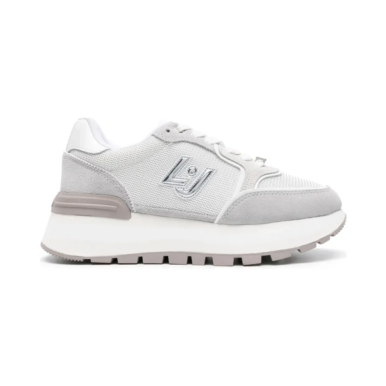 Liu JO Amazing 25 met plateauzool “White” (BA4005PX380)