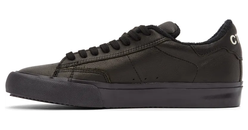 Heron Preston Black Vulcanized Low Sneakers (HMIA017R21LEA0011001) (3)