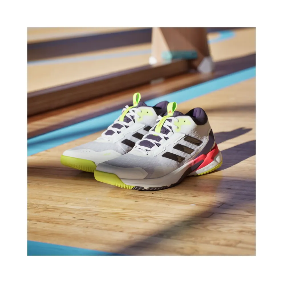 Adidas Crazyflight 6 Mid Indoor Cloud White / Aurora Met. / Semi Lucid Red (HP7037)