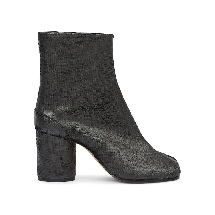 Maison Margiela Tabi Ankle Boot Lasered Suede Black (S58WU0260 P8159 HA837)