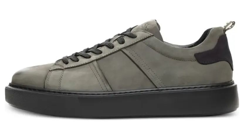Poche Paris Sneakers mit Kontrasteinsätzen – Grau (FMCONSTANT700250)