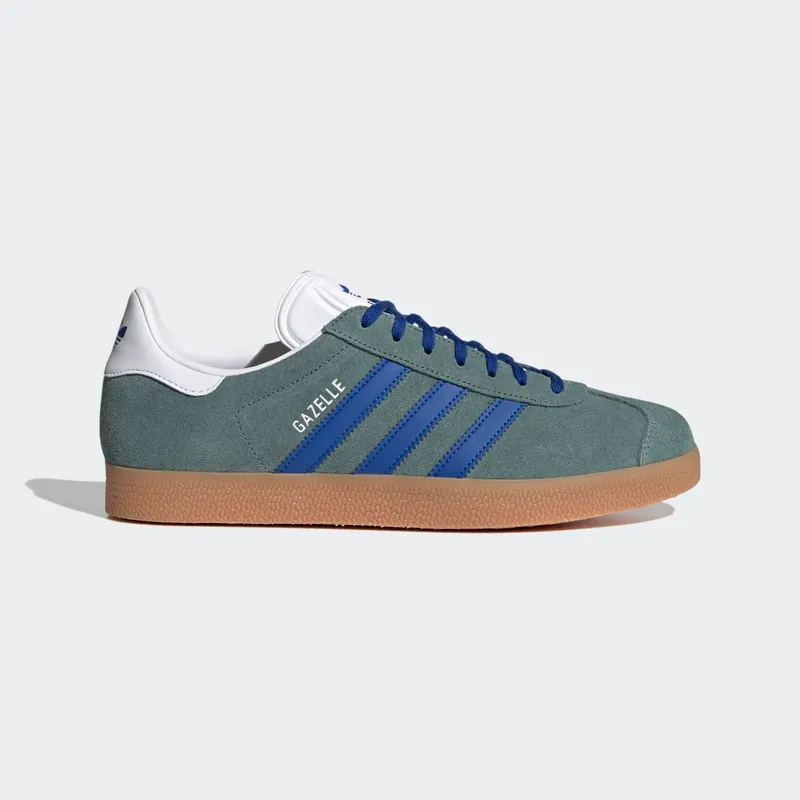 adidas Gazelle Hazy Emerald / Royal Blue / Gum (FX5493)