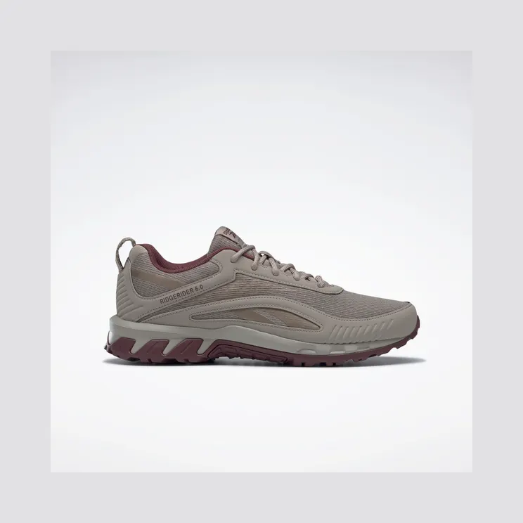 Reebok Ridgerider 6 Schoenen Boulder Grey / Rich Red / Golden Bronze