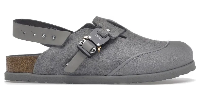 Dior by Birkenstock Tokio Mule Grey (3SA116ZSC_H800)