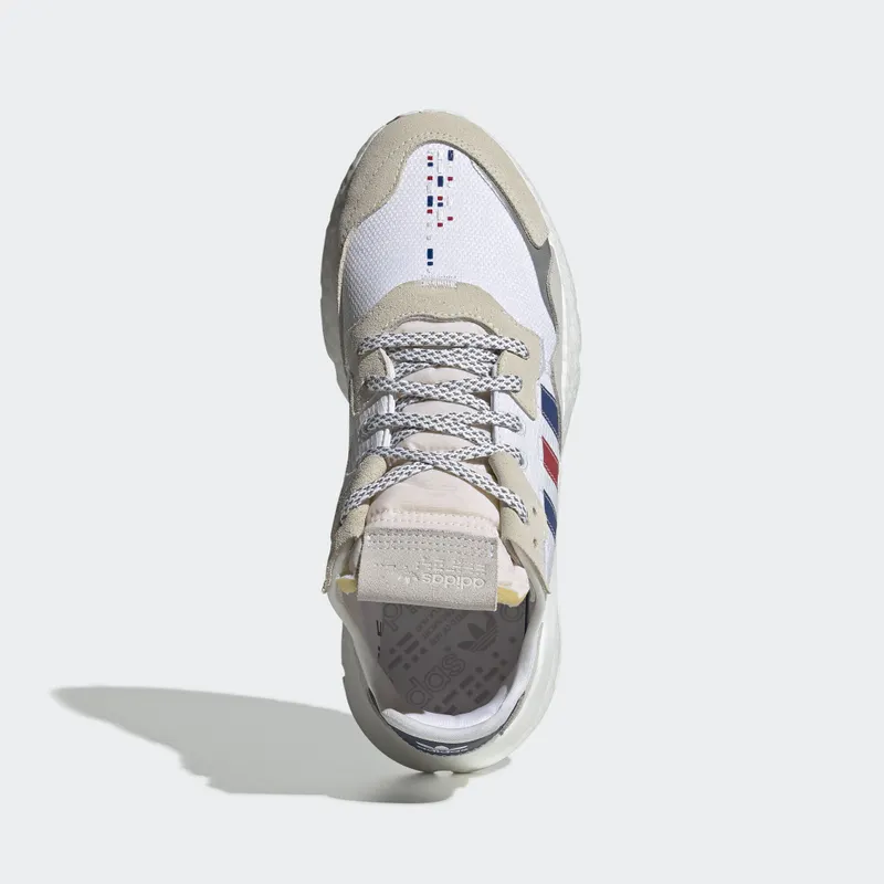 adidas Nite Jogger Cloud White Collegiate Royal Cloud White/Collegiate Royal/Scarlet (FV3586)