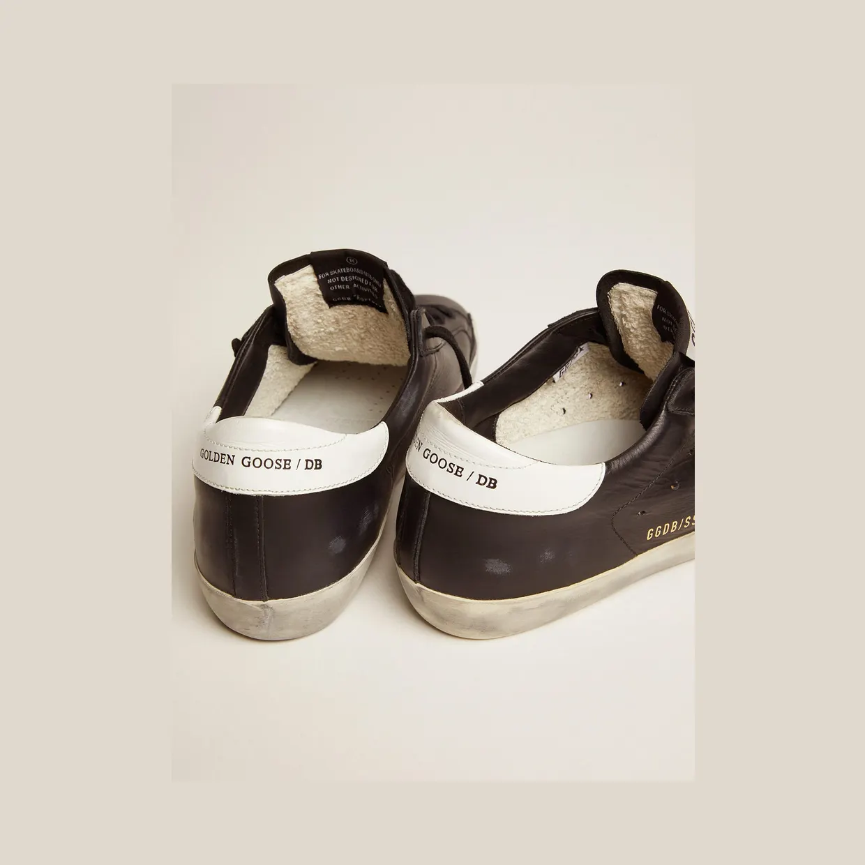 Golden Goose Super-Star Black White Leather (W) (GWF00101F00032180203) (2)