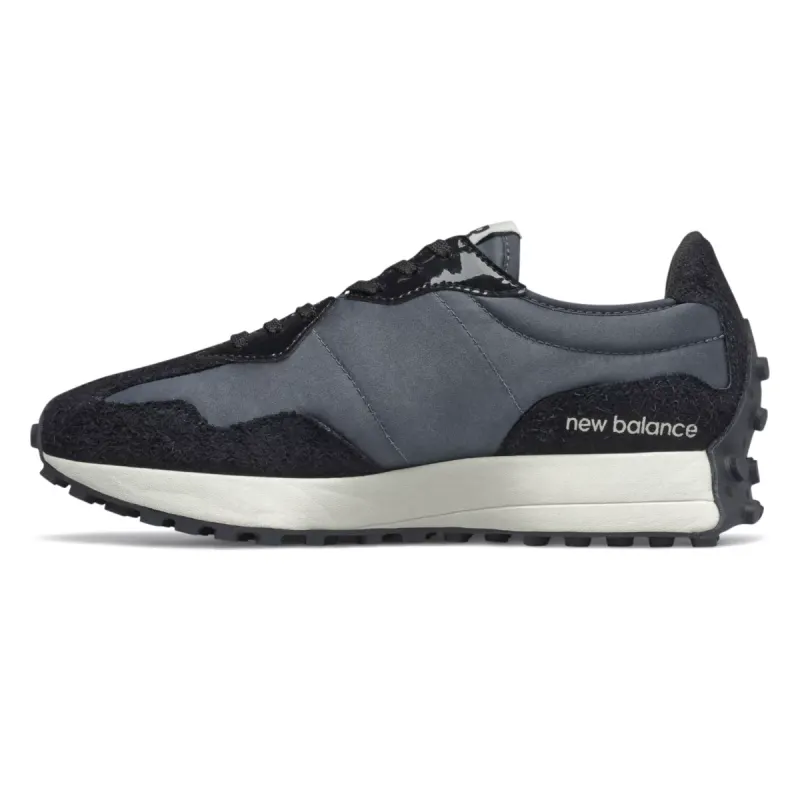 New Balance 327 Black Grey (W) Black/Grey-Silver (WS327SFC)